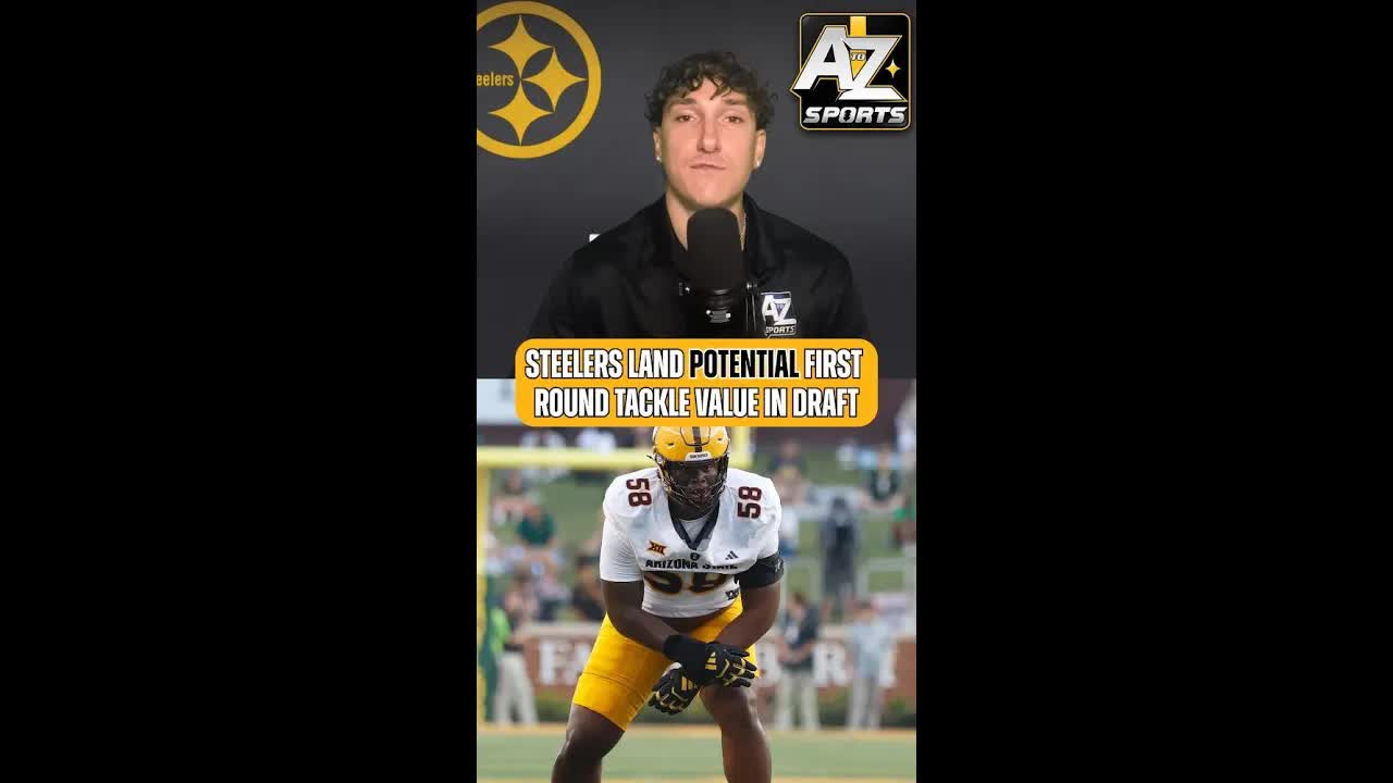 #Steelers may have landed a first round caliber tackle with serious upside in the #NFLDraft