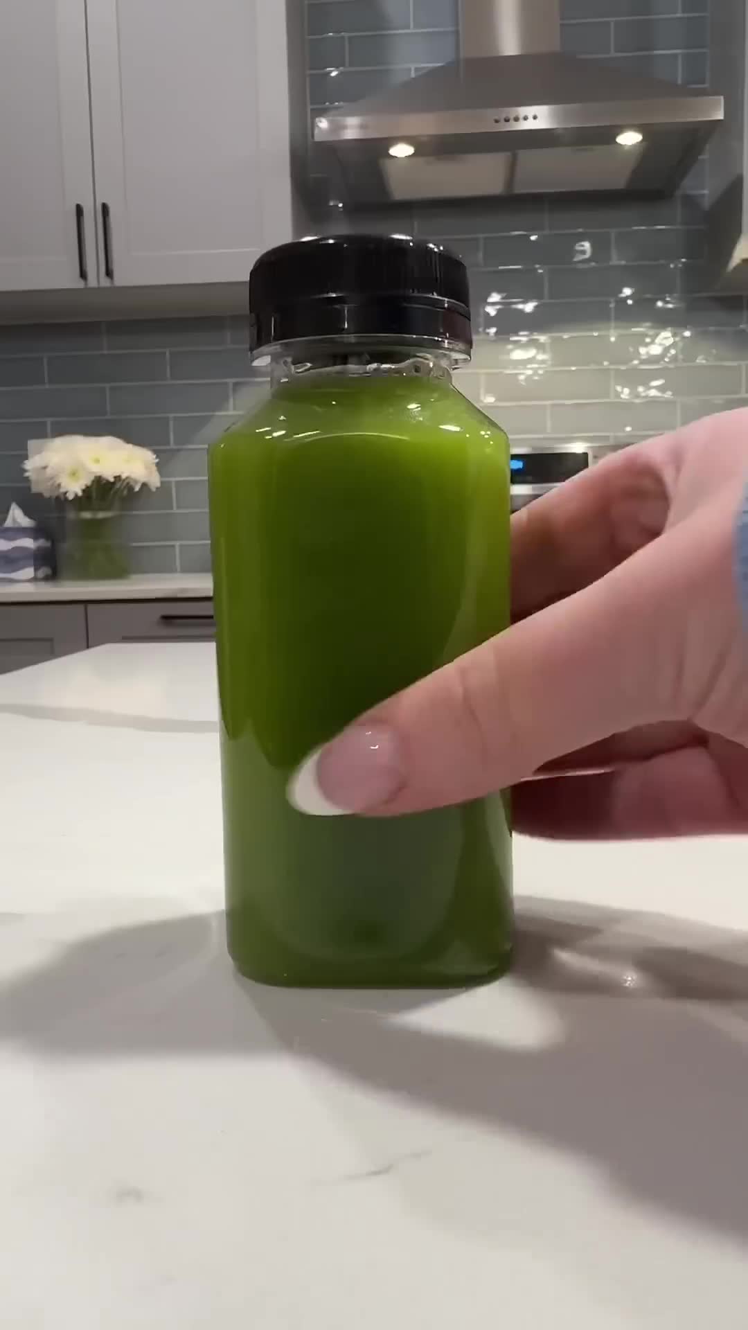 Fresh vegetable juice preparation makes nutritious drinks ready all week