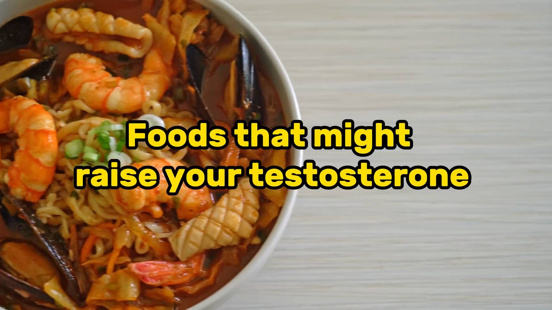 What to eat when dealing with low testosterone
