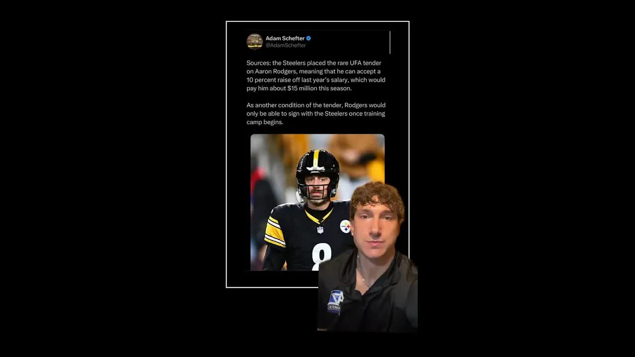 #Steelers just backed #AaronRodgers into a corner, he might not like it #NFLNews