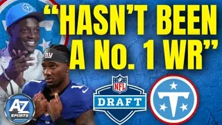 Malik Nabers THROWS SHADE at Titans first round pick Carnell Tate about his WR1 status
