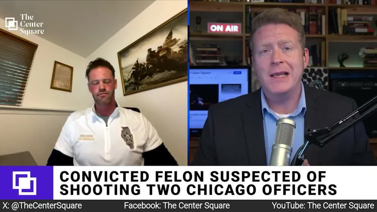 Convicted Felon Suspected of Shooting Two Chicago Officers