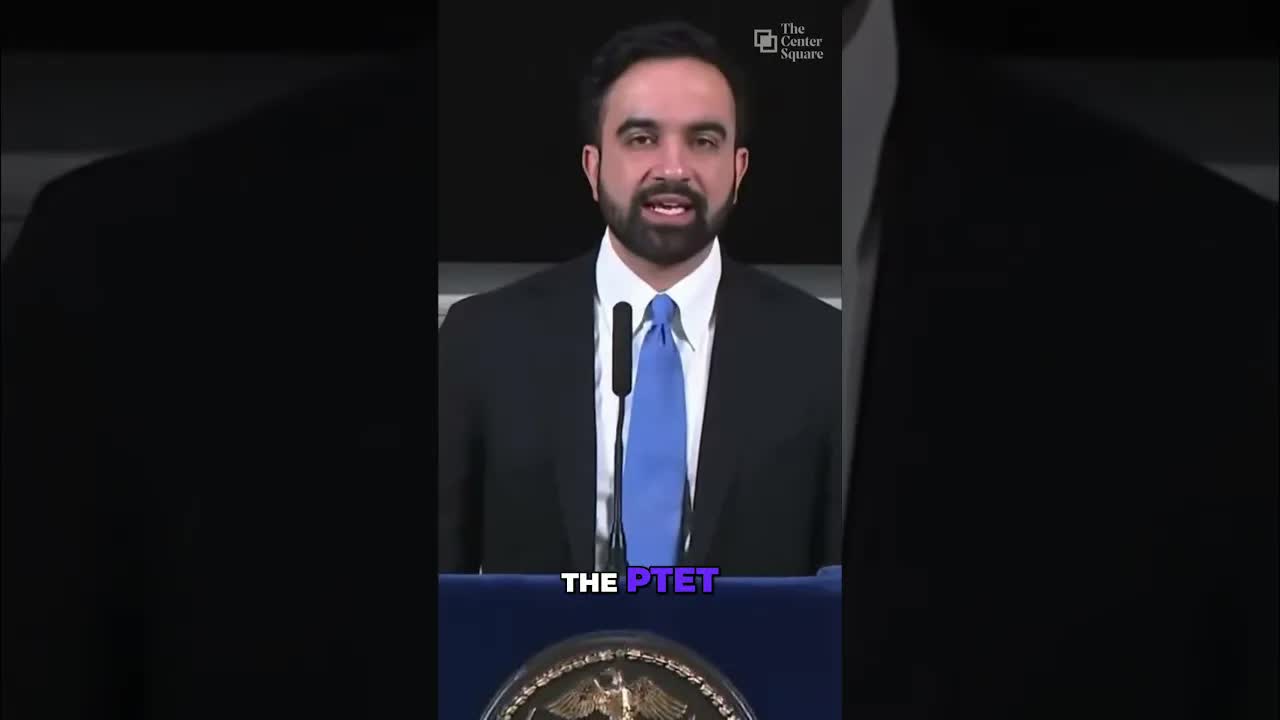 Zohran Mamdani Calls PTE Credits "Tax Cuts For The Rich"