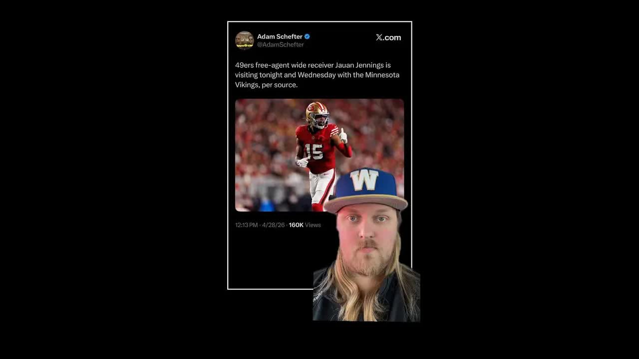 The Minnesota Vikings may have found their next wide receiver! #minnesotavikings #jauanjennings