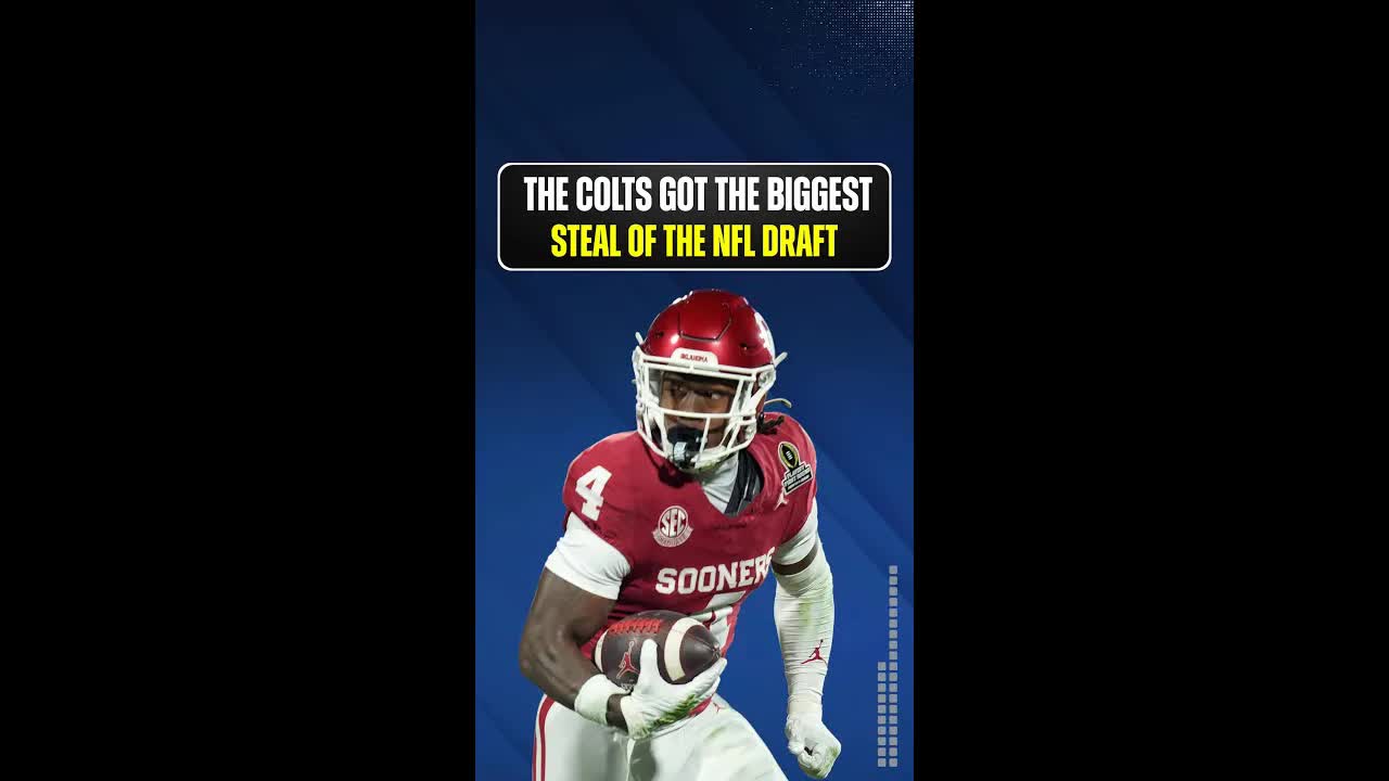 The Colts got the biggest steal of the 2026 NFL Draft #indianapoliscolts #nfl #oklahomasooners episode artwork