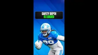 #Lions built a deep and versatile safety group heading into 2026 #NFL #OnePride