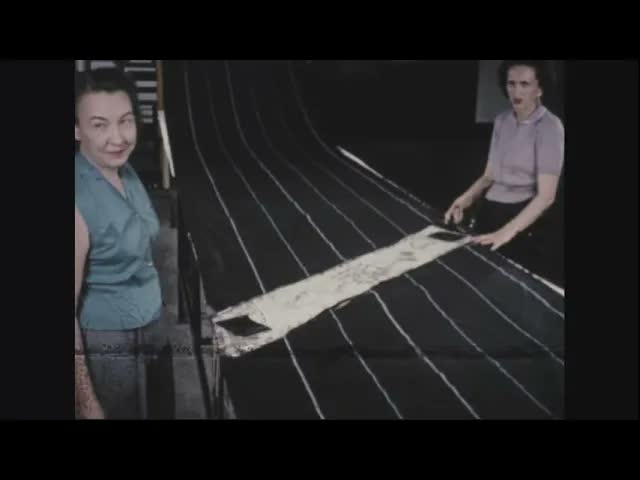 B-52 Footage, Boeing Plant, Seattle, Washington, And Moses Lake Flight Center (silent, 1957)
