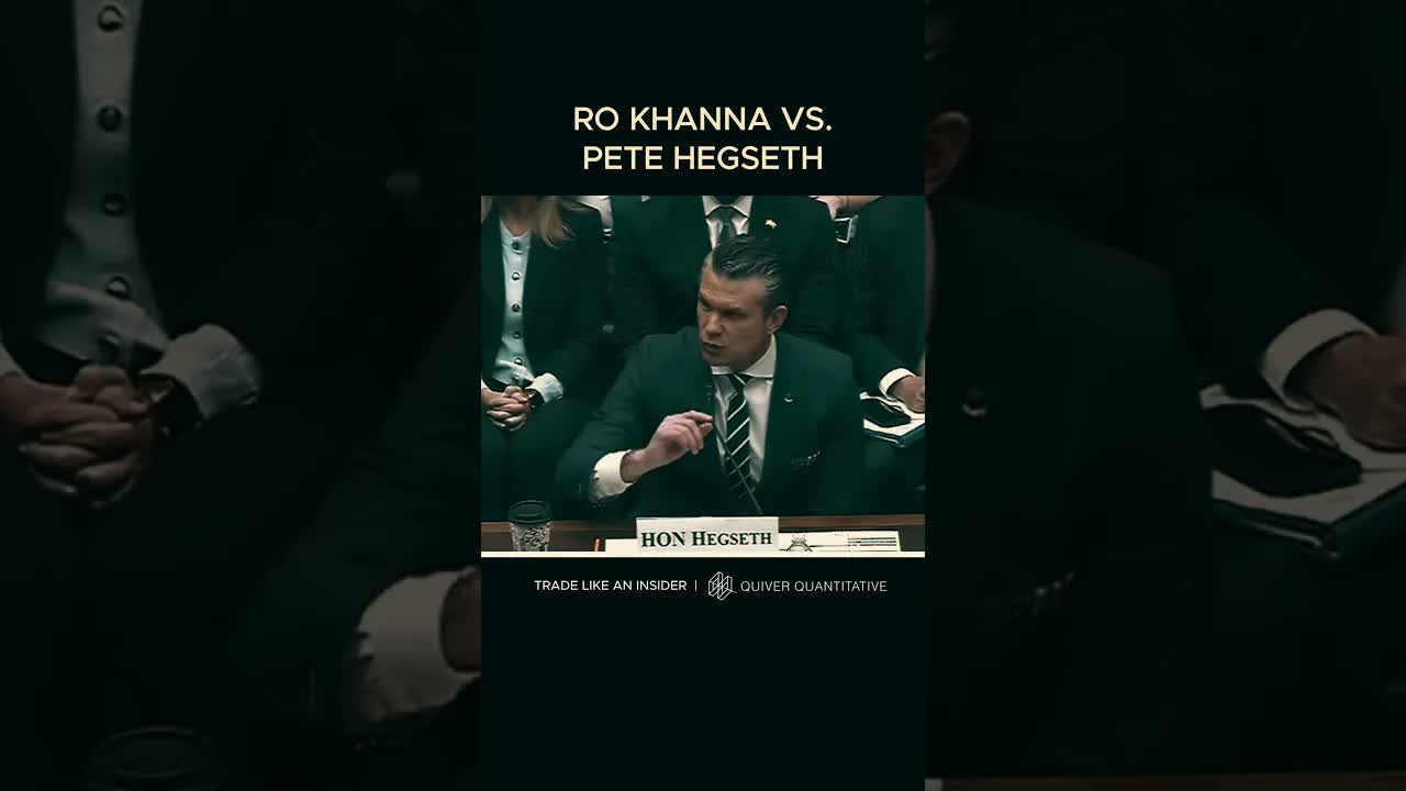 Representative Ro Khanna vs. Secretary Pete Hegseth