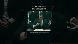 Representative Ro Khanna vs. Secretary Pete Hegseth