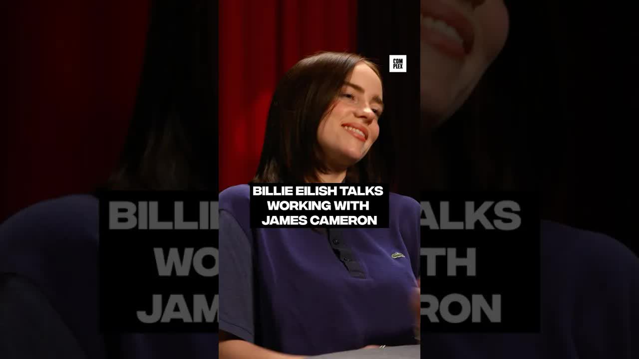 Billie Eilish talks working with James Cameron #IWAM