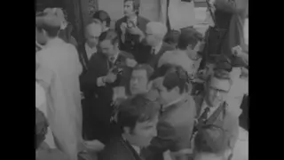 Pueblo Incident Speech at the United Nations / Paris Peace Talks Footage (silent, 1968)