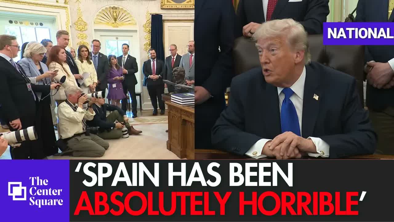 Pres. Trump 'Probably Will' Consider Pulling Troops Out of Italy And Spain