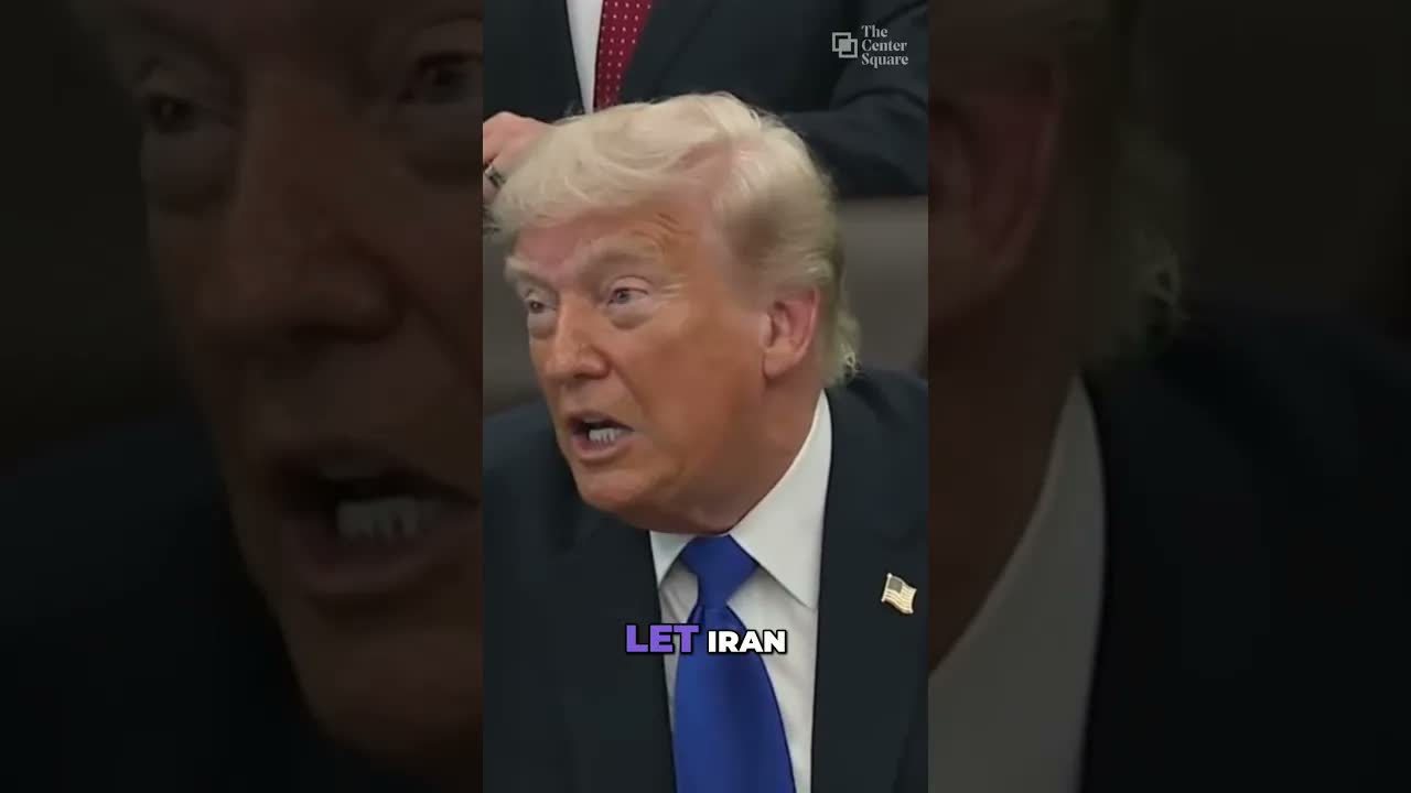 Trump: “Iran Can’t Have Nuclear Weapons”