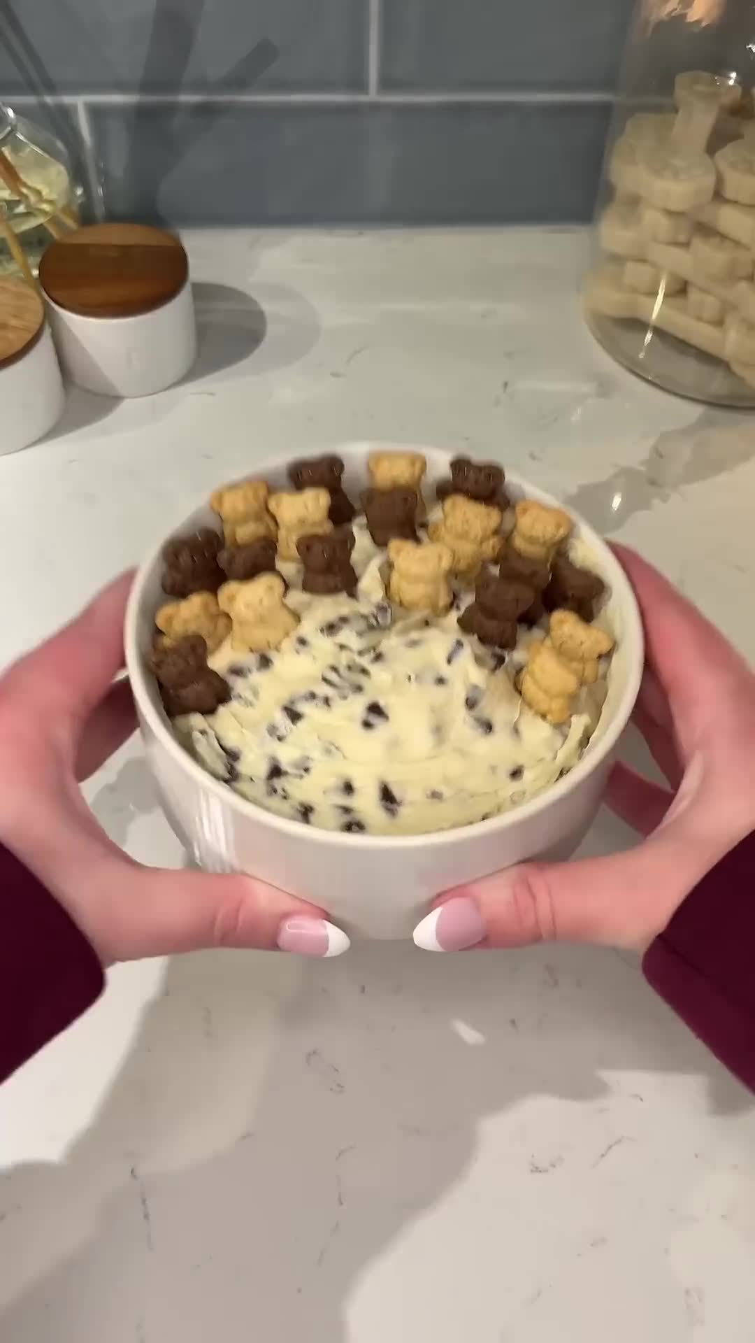 Edible cookie batter transforms into spreadable party appetizer