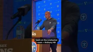 #Titans HC Robert Saleh likes his LB room a lot more now. #linebackers #nfldraft #robertsaleh #nfl