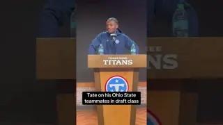 Carnell’s surprise from the Draft has finally set in. #carnelltate #nfldraft #tennesseetitans #nfl