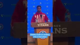 “Football is gonna be football”. #tennesseetitans #keldricfaulk #nfldraft #auburnfootball #rookie