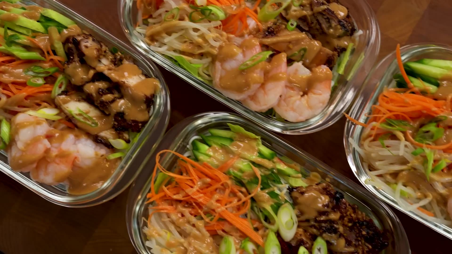 Vietnamese spring roll meal prep for the week