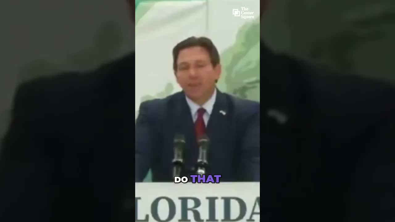 DeSantis on Property Taxes: ‘Your Home Shouldn’t Be an ATM’