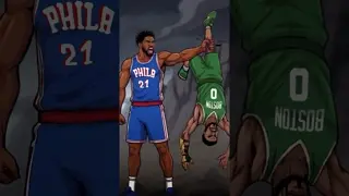 The 76ers took advantage of Jayson Tatum’s injury and eliminate the Celtics in Game 7 🔥 #76ers