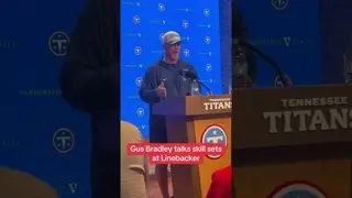 Great insight from #Titans DC Gus Bradley. #linebacker #titanup #defense #shorts #nflfootball #nfl