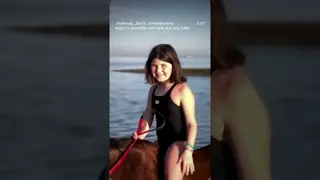 It's not just horseback riding. It's a moment of pure joy, in the middle of the sea 💙🐎