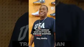 Tracy Morgan pulled up to #SneakerShopping with absolutely no filter 😭