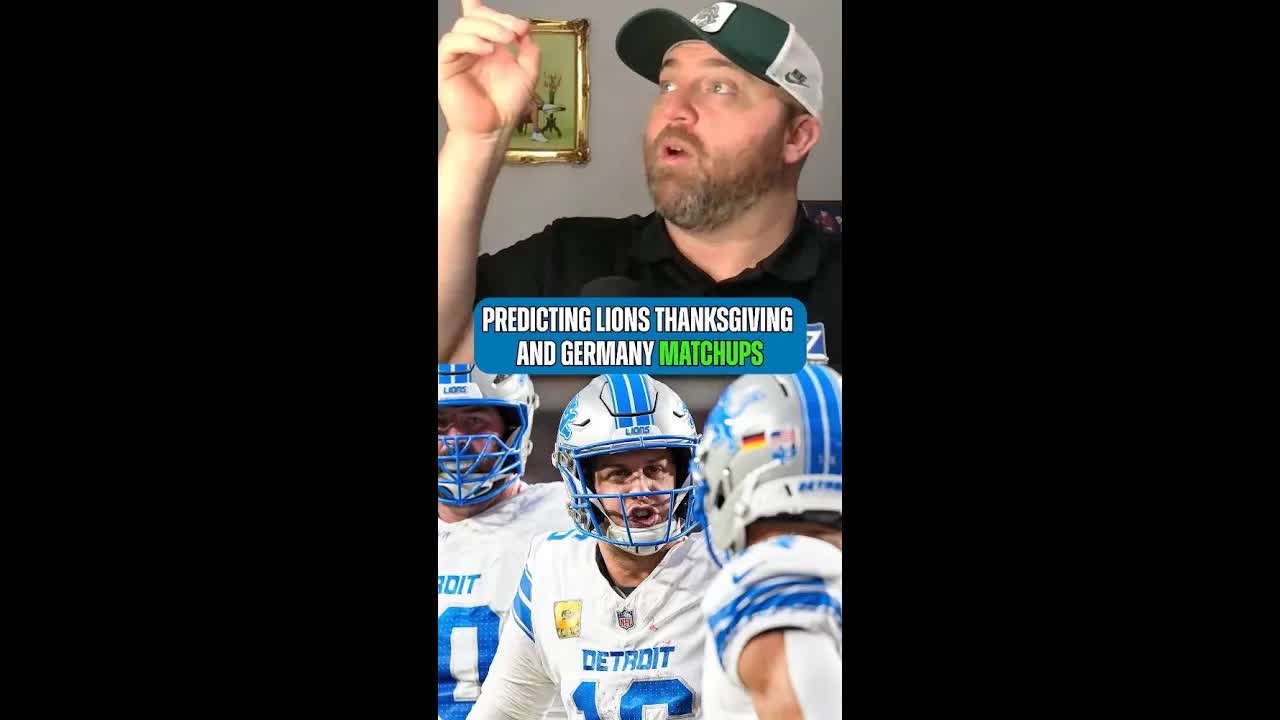 #Lions schedule predictions include Patriots on Thanksgiving and a Giants game overseas #NFL episode artwork