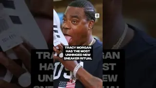Tracy Morgan has the most unhinged new sneaker ritual 🤣 #SneakerShopping