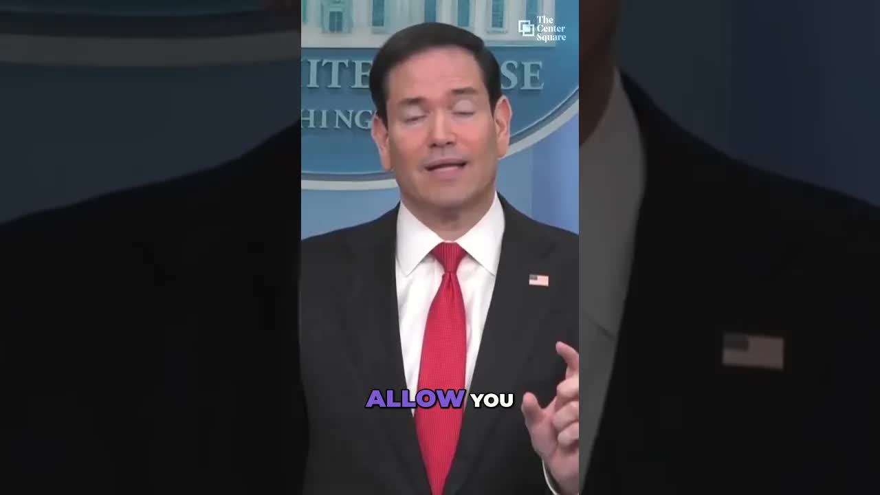 ‘No One Passes Unless You Pay’ — Sec. Rubio On Strait of Hormuz Threat