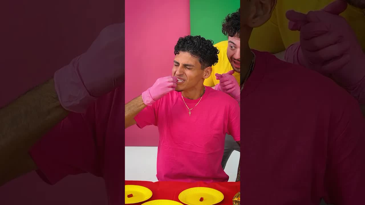 Don’t eat the spicy gummy bear!