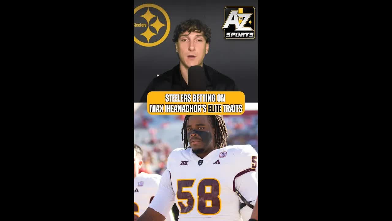 #Steelers drafted Max Iheanachor for his elite upside and rare physical traits #NFL episode artwork