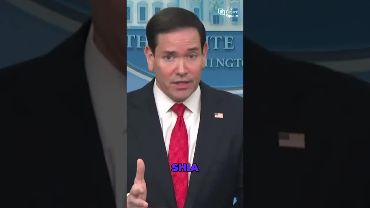 Rubio: ‘Huge Divide Between Iran’s People and Its Leaders’