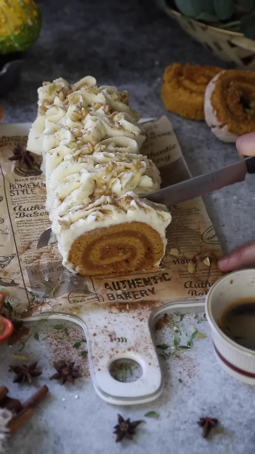 Holiday dessert spread featuring seasonal pies and sweet treats