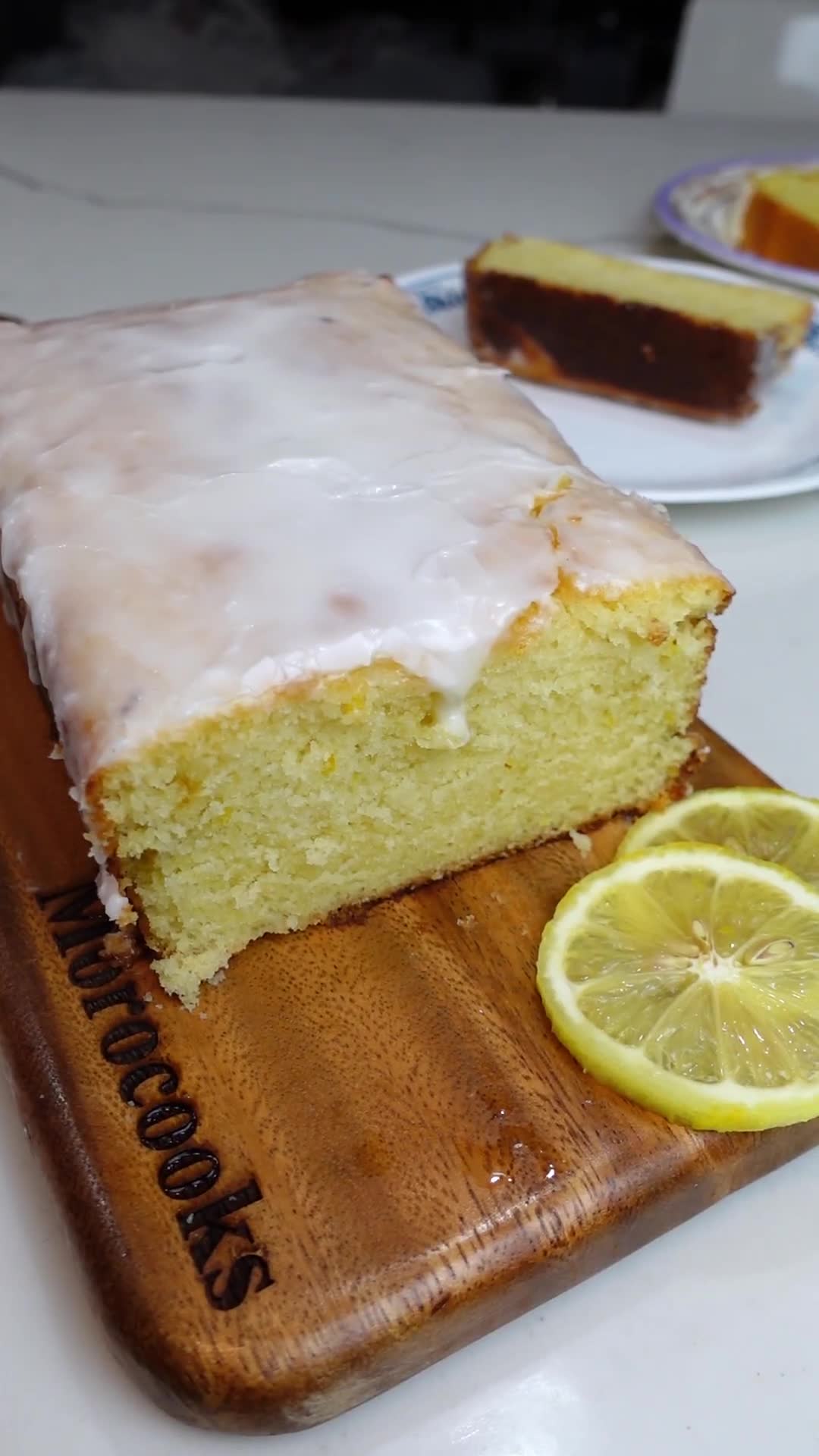 A homemade lemon loaf that tastes like the Starbucks one for way less money