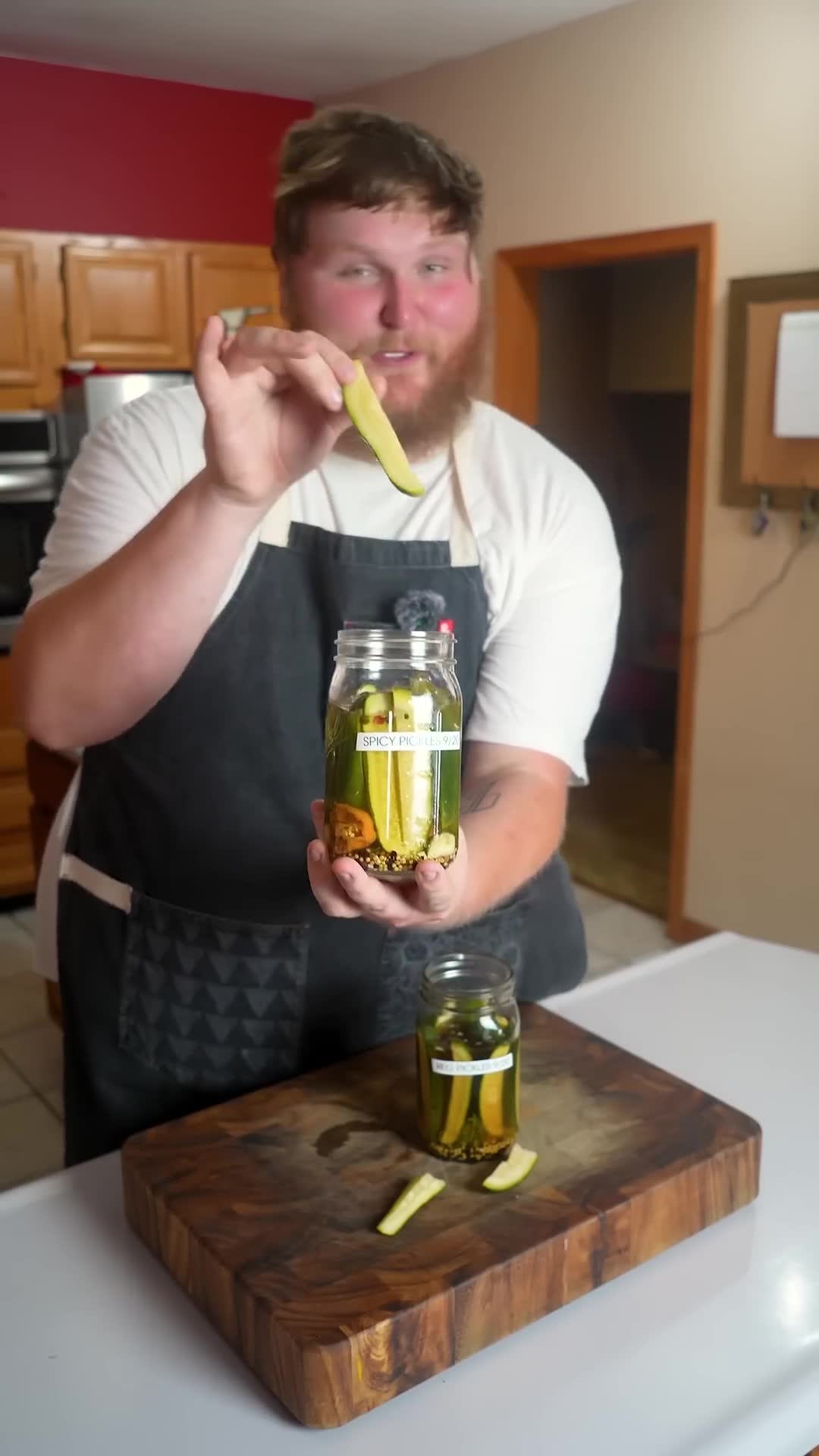 Is today the day we make the perfect pickle through trial and error