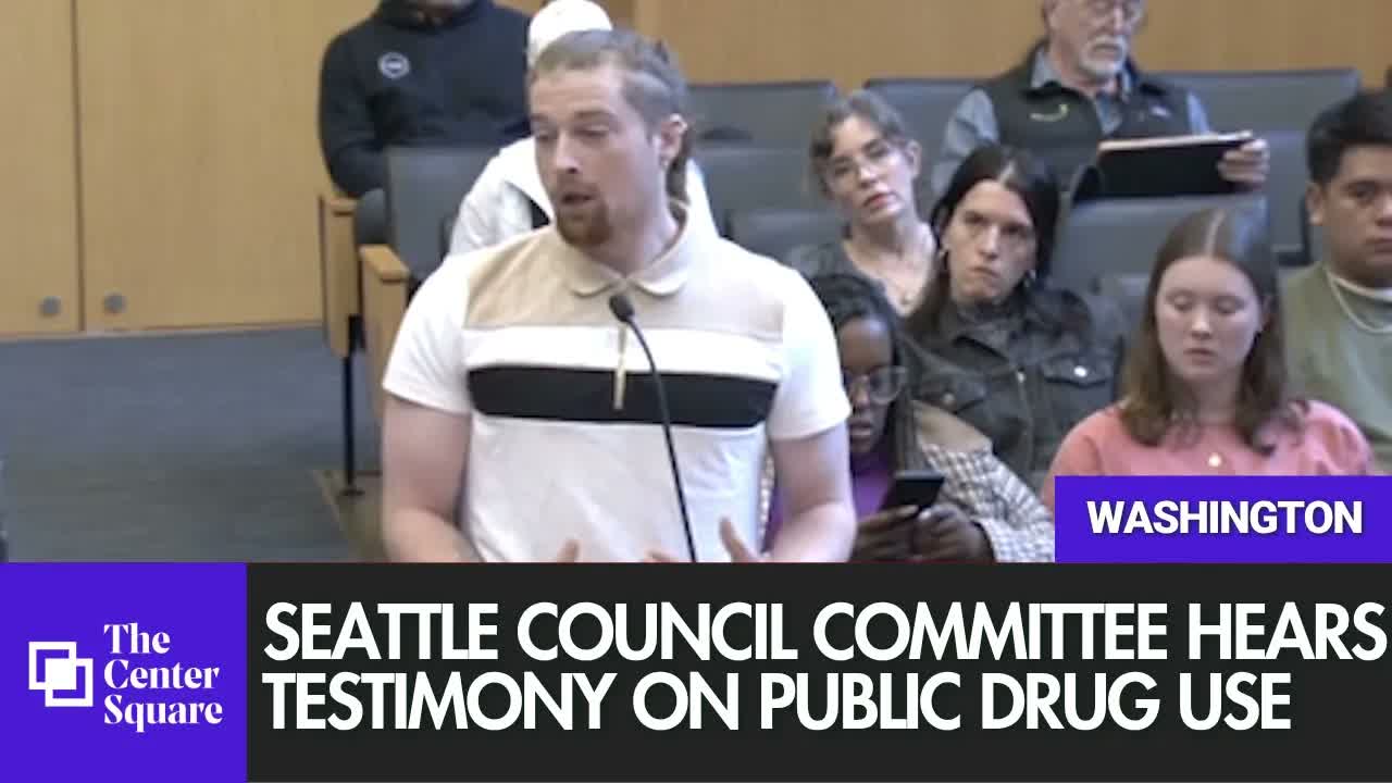 Seattle Council Committee Hears Testimony on Public Drug Use