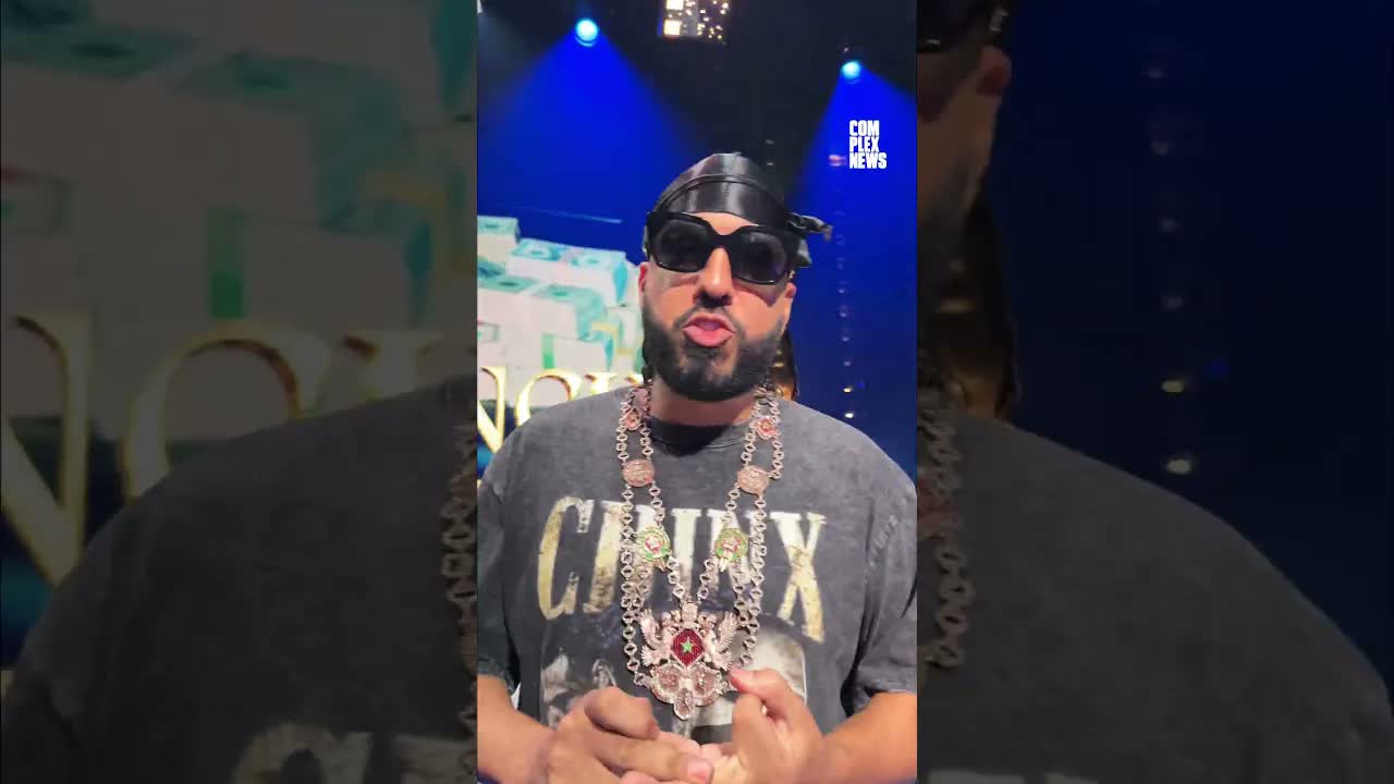French Montana warming up for tonight’s #VERZUZ