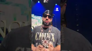 French Montana warming up for tonight’s #VERZUZ