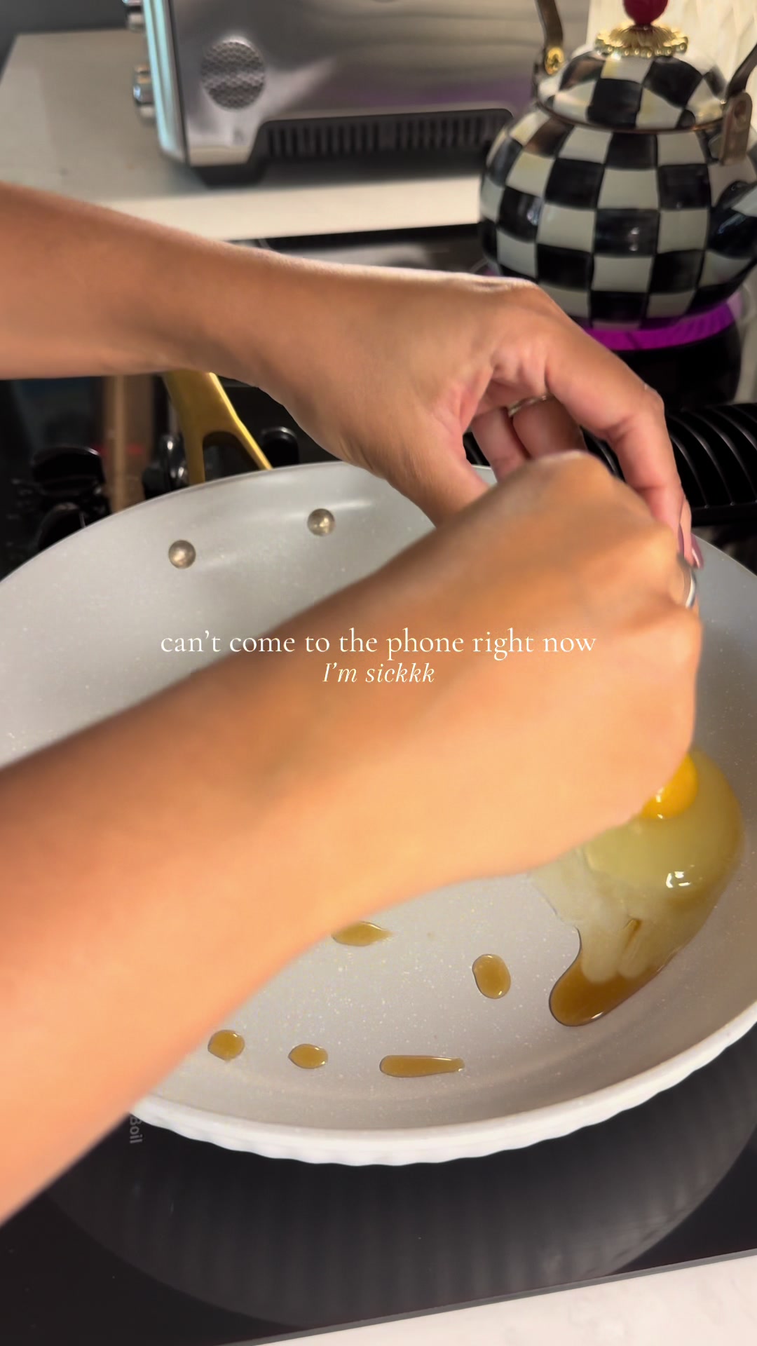 Easy cooking egg while sick for weeknight dinner ready in minutes