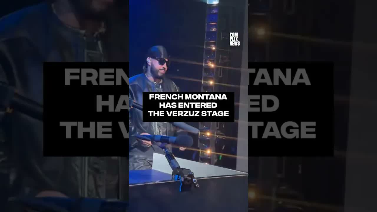 French Montana has entered the #VERZUZ stage