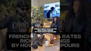 French Montana ranks Rick Ross songs based on his pour 👀 #VERZUZ