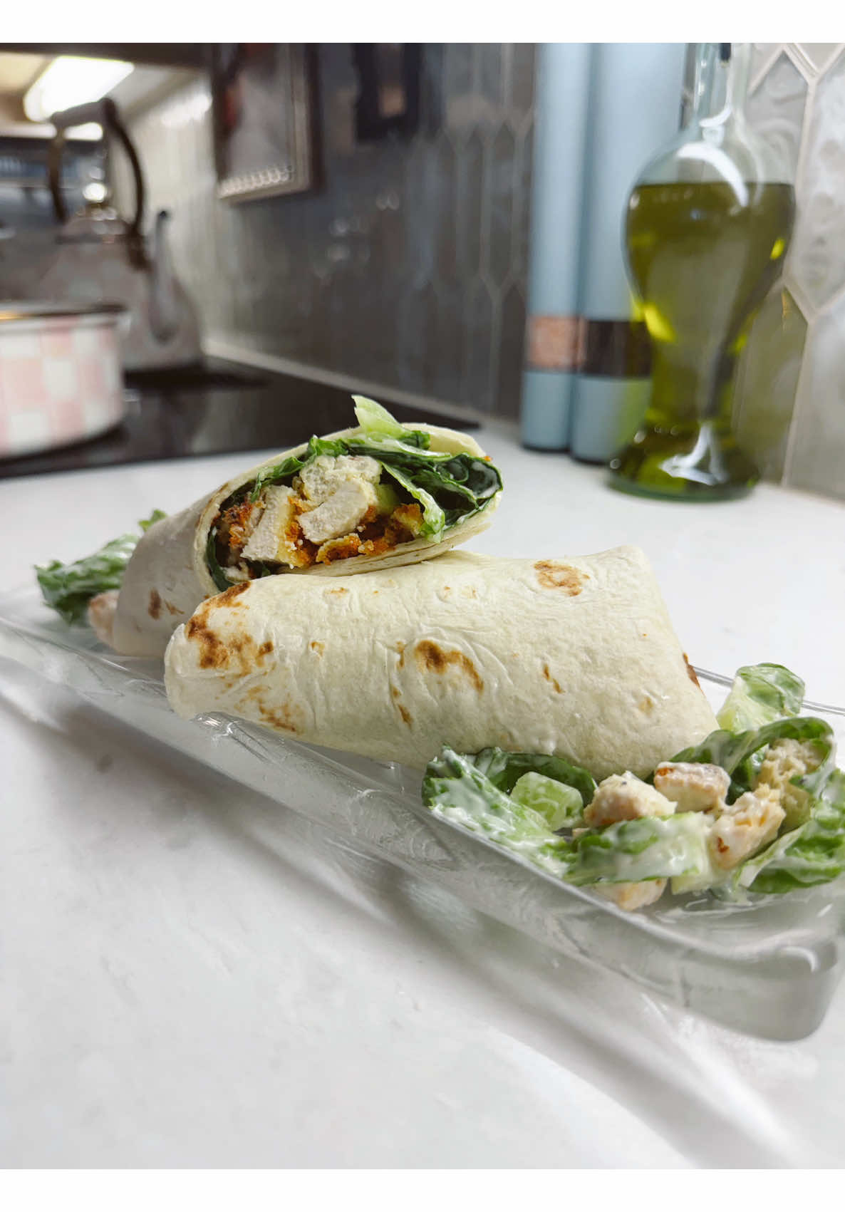 Simple chicken wraps recipe ready in minutes