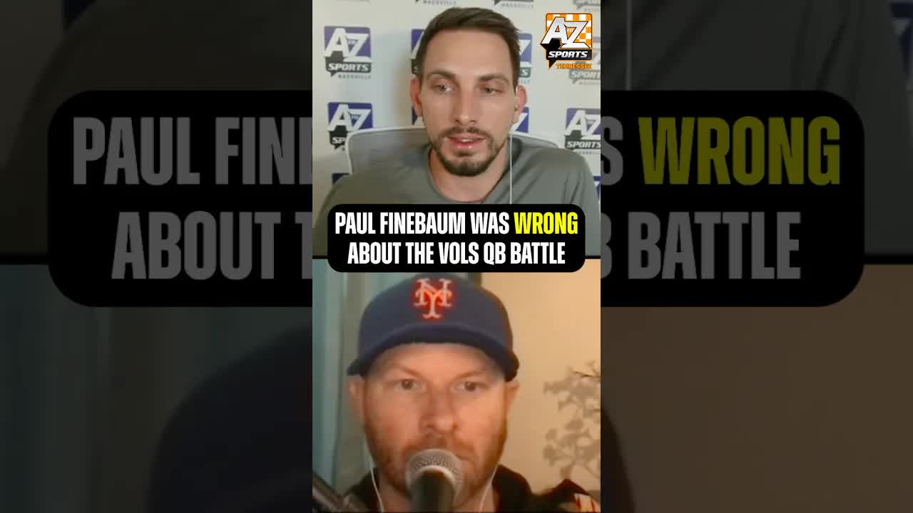 A quarterback battle doesn’t mean you don’t have a quarterback 🤷‍♂️ #TennesseeVols #quarterback