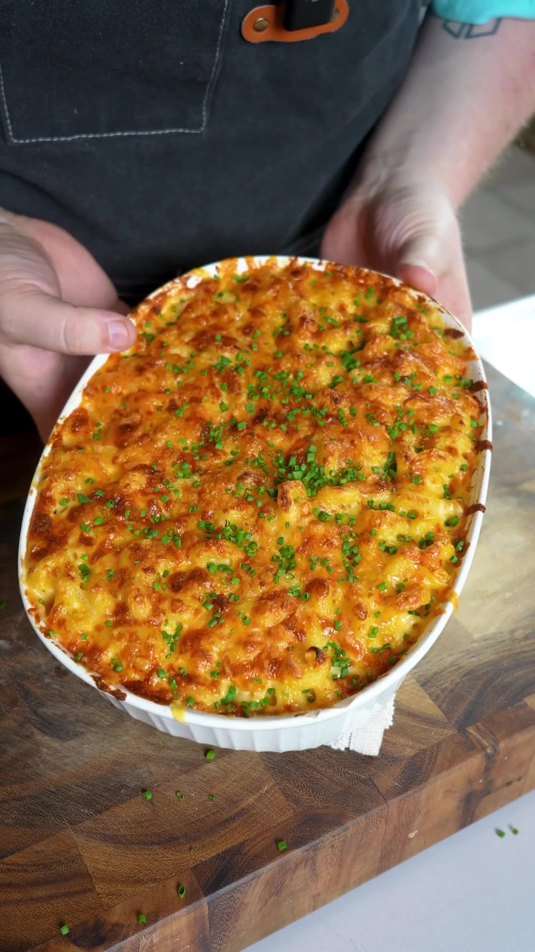 No boxed mac allowed in this house - only homemade cheddar sauce