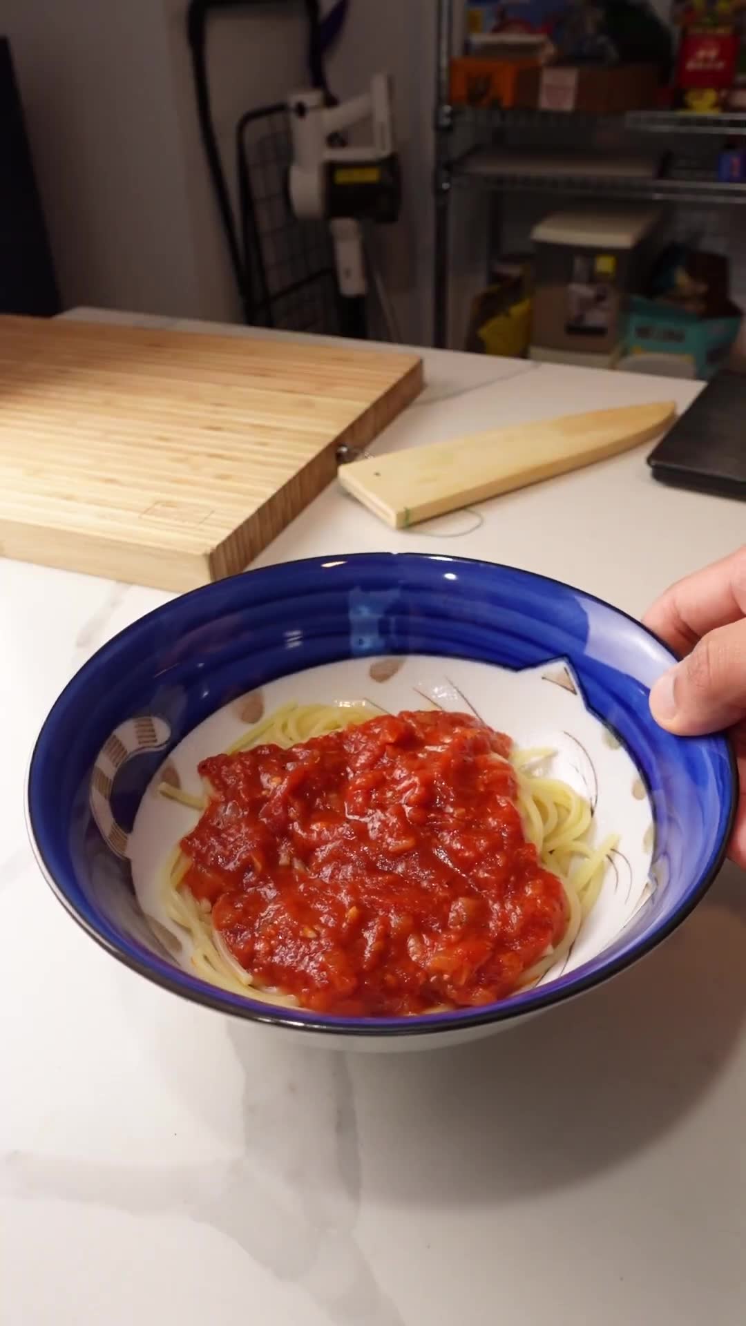 Putting homemade marinara against the kind you buy at the grocery store