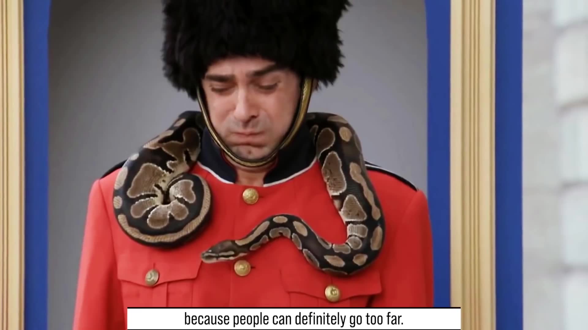 People being disrespectful towards Royal Guards until they instantly regret it