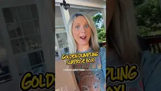 DID WE GET THE GODLEN DUMPLING?! 🫣😱 #dumplings #unboxing #viral
