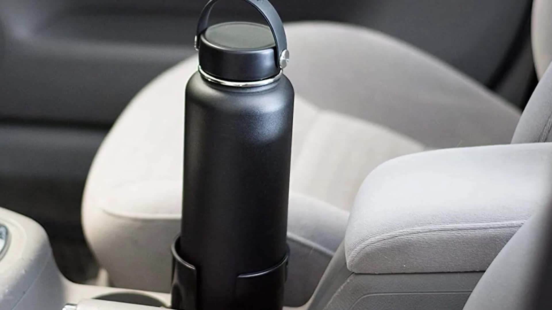 An oversized water bottle is part of an ex-CIA officer's daily carry