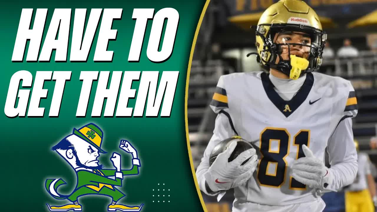 The Top Recruits That Notre Dame Can't Miss Out On, In The 2027 Class...